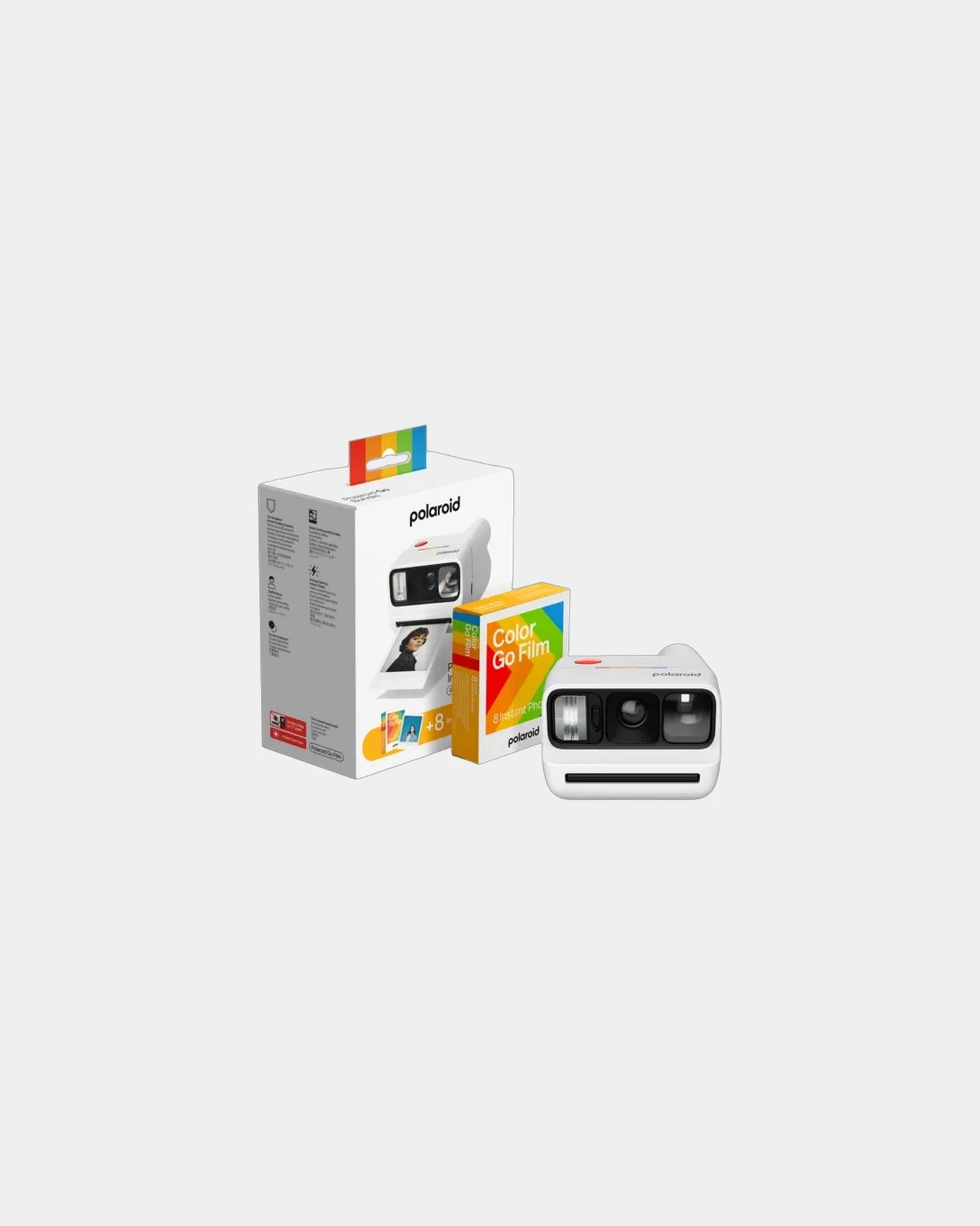 Custom Polaroid Go Gen 3 instant camera + film - White